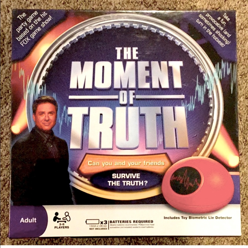 Moment of Truth Lie Detector Game
